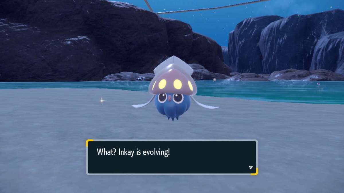 Inkay in Pokémon Scarlet & Violet's Indigo Disk DLC
